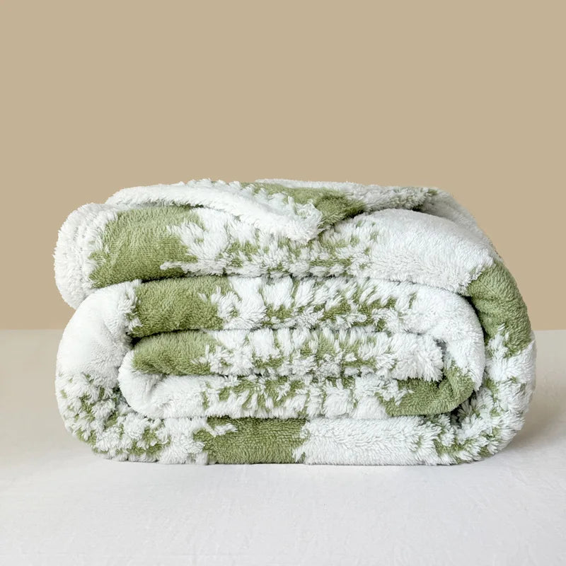 DecorBites™ Cationic Jacquard Blanket | Lightweight Spring/Autumn Sofa Cover | Comfortable Home Decor