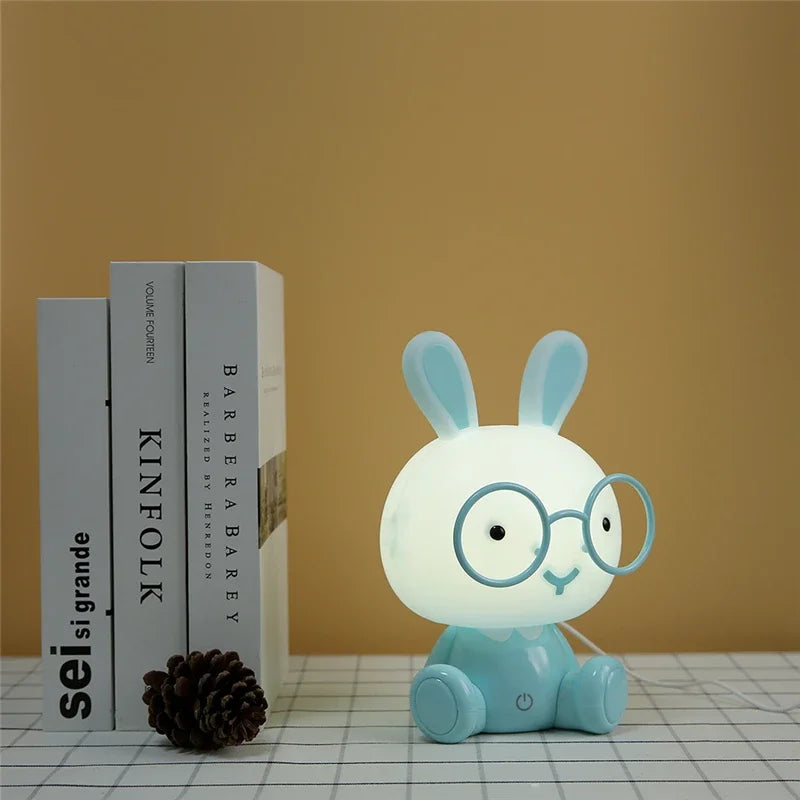DecorBites™ Cartoon Animal Night Light for Kids' Bedroom Decor - LED Home Decor Accent