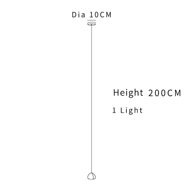 DecorBites™ Crystal LED Chandelier Water Droplet Design Luxury Ball Hanging Lamp