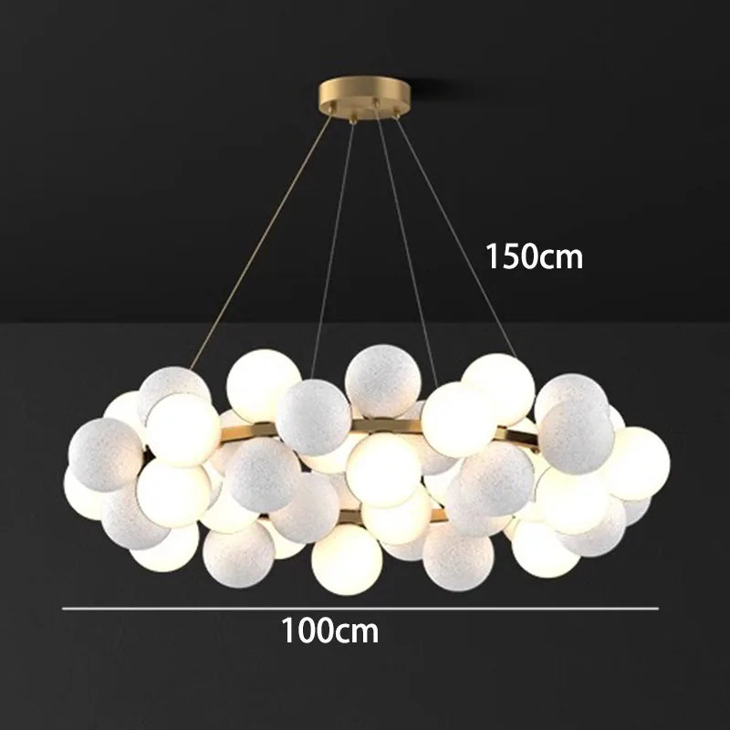 DecorBites™ LED Pendant Chandeliers for Modern Home Decor, Indoor Living Room Dining Room Lighting