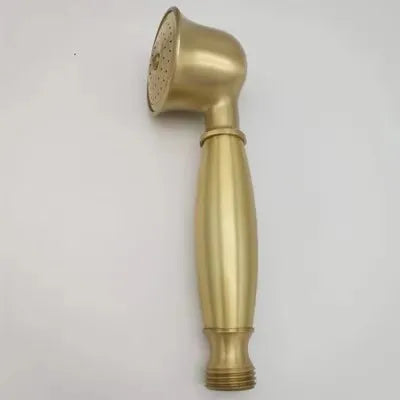 DecorBites™ Antique Handheld Shower Head with Holder, Plumbing Hose, and Toilet Bidet Sprayer