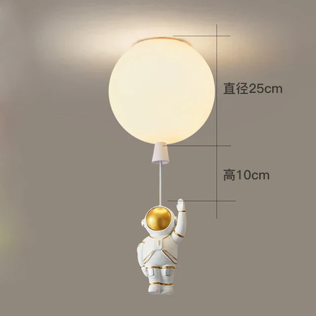 DecorBites™ Astronaut Space Ball Ceiling Lamp for Kids Room or Corridor