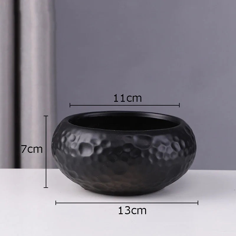 DecorBites™ Ceramic Vase Modern Decor Ornaments Pot Plants Flower Arrangement Ornamental Decor vase
