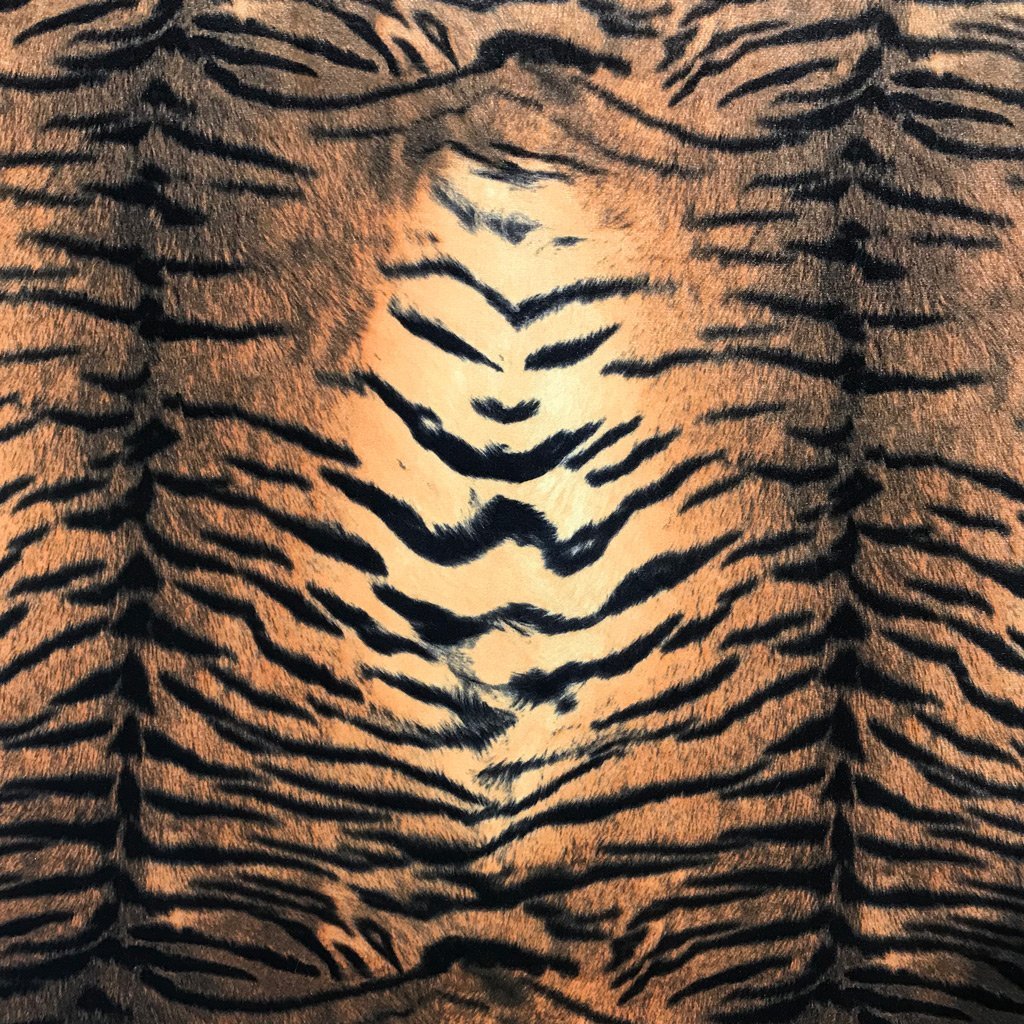 Safari Printed Stretch Velvet Fabric | Blue Moon Fabrics