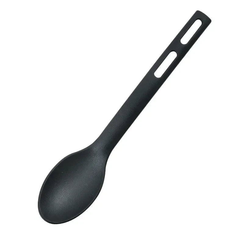 DecorBites™ Kitchen Utensils Set Silicone Spatula Slotted Spoons Flatware Portable Camping