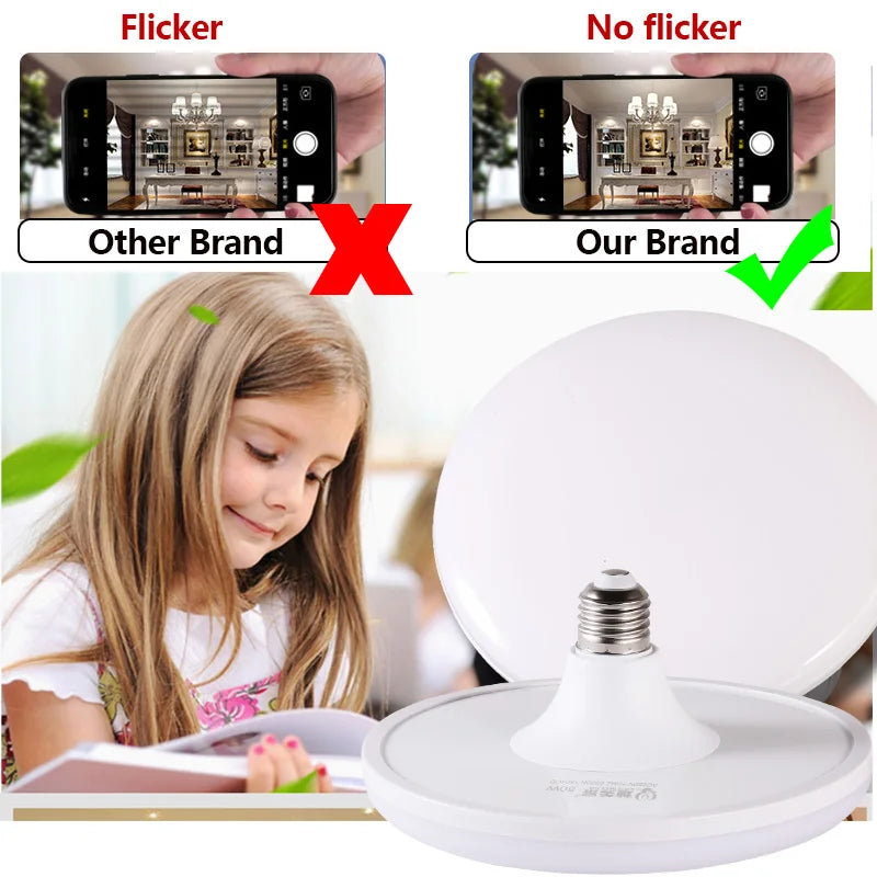DecorBites™ LED Indoor Ceiling Lamp, Round Super Bright Living Room Light Bulb