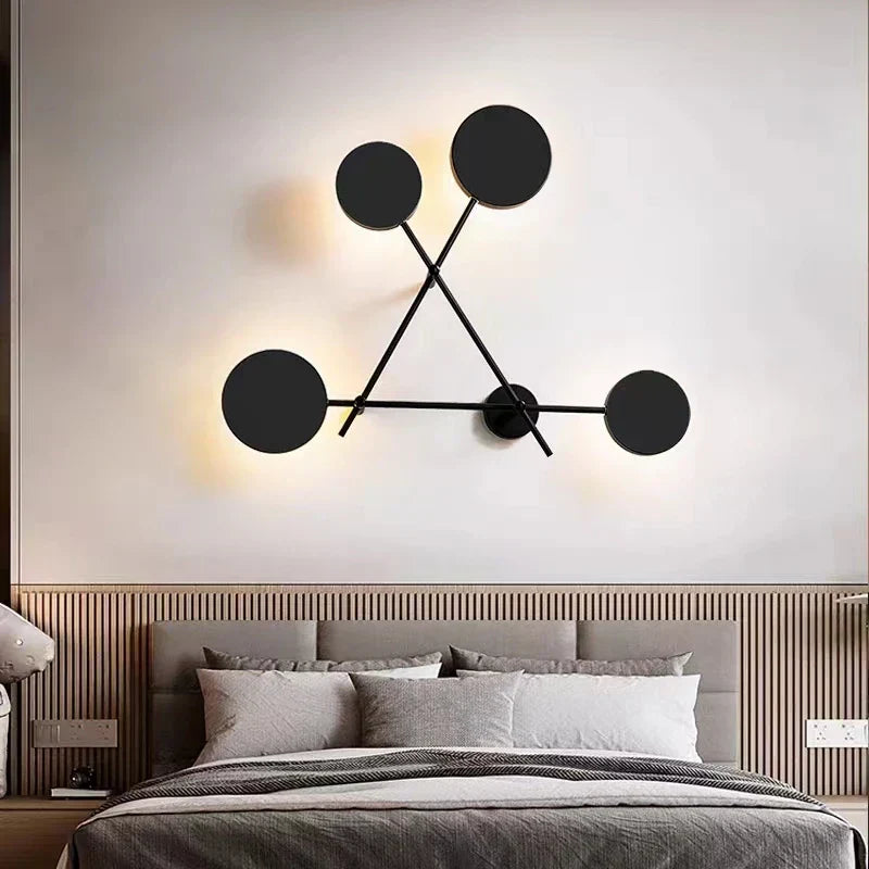 DecorBites™ LED Wall Lamp: Modern Nordic Interior Lighting for Living Room Bedroom Corridor