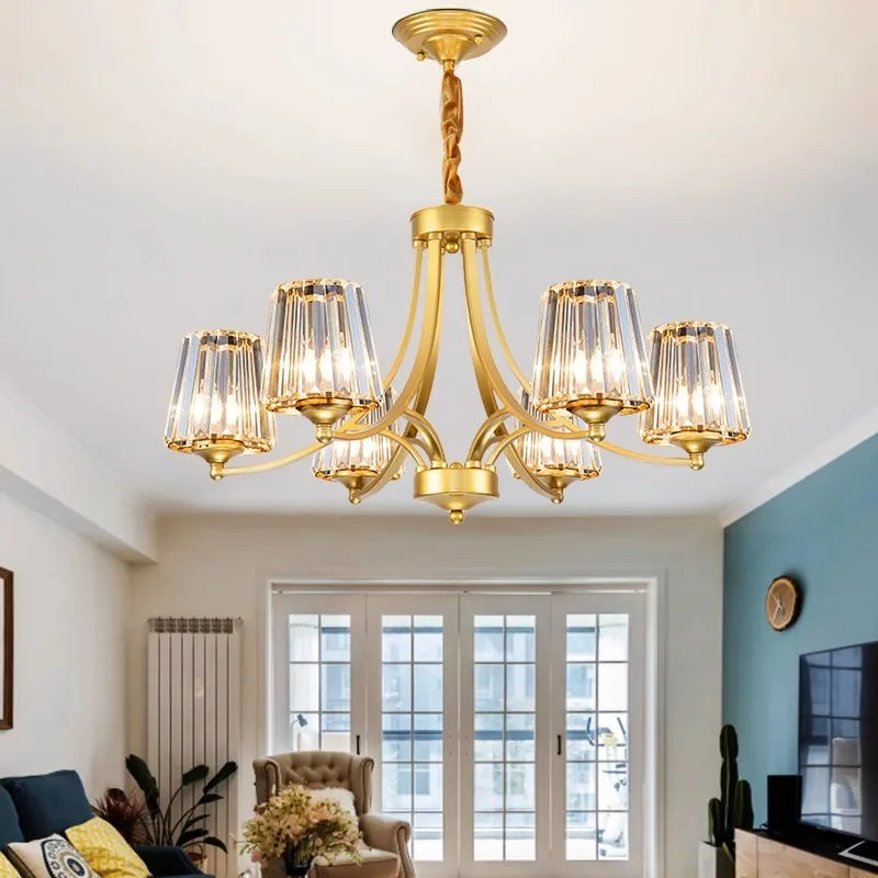 DecorBites™ LED Pendant Light Chandeliers for Modern Living and Dining Room Lighting