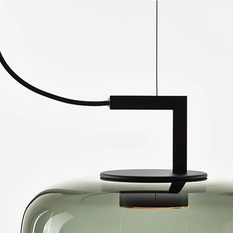DecorBites™ Brokis Glass Pendant Lamp - Nordic Creative Hanging Light for Home and Hospitality