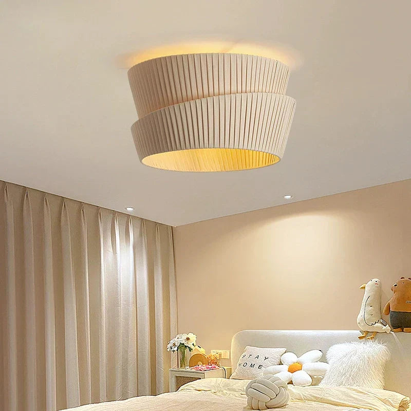 DecorBites™ Cream LED Ceiling Chandelier for Living Room Dining Bedroom