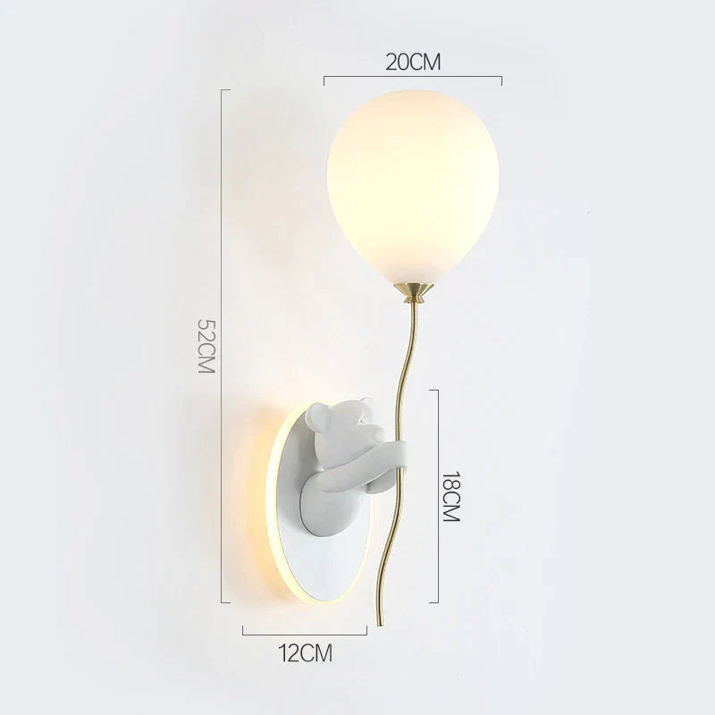 DecorBites™ Bear Artistic Kids Room Wall Lamp