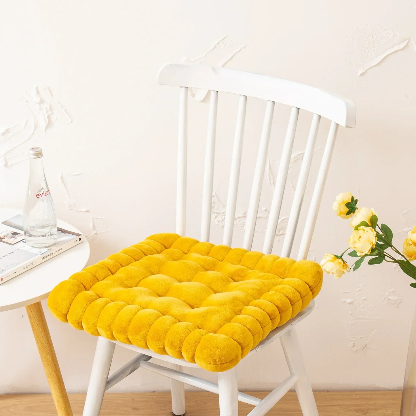 DecorBites™ Cookie Biscuit Cushion Soft Square Pillow for Living Room Chair Decor