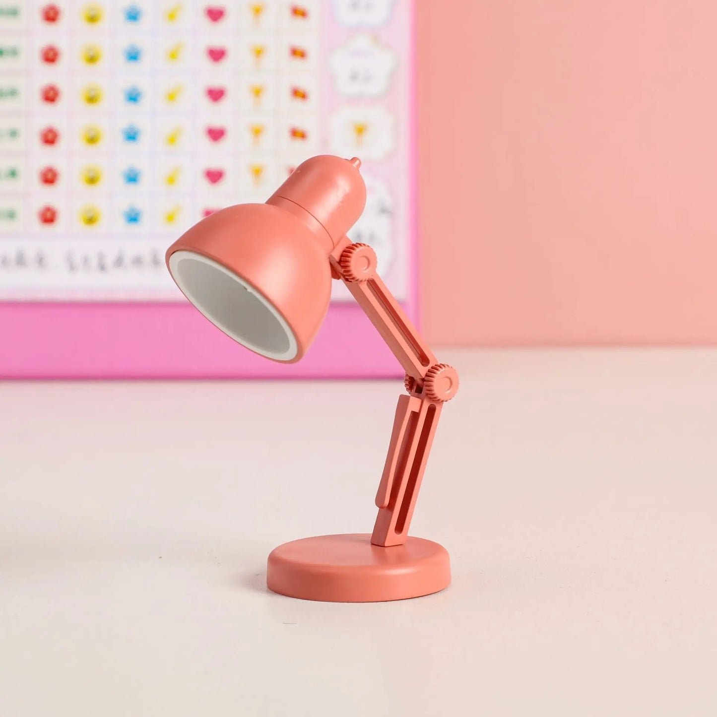 DecorBites™ LED Mini Desk Lamp with Clip, Foldable Design, Magnetic Base, Eye Protection, for Bedroom & Study