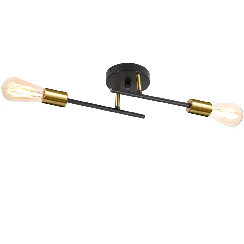DecorBites™ LED Sputnik Chandelier Ceiling Light Fixtures for Bedroom Living Room