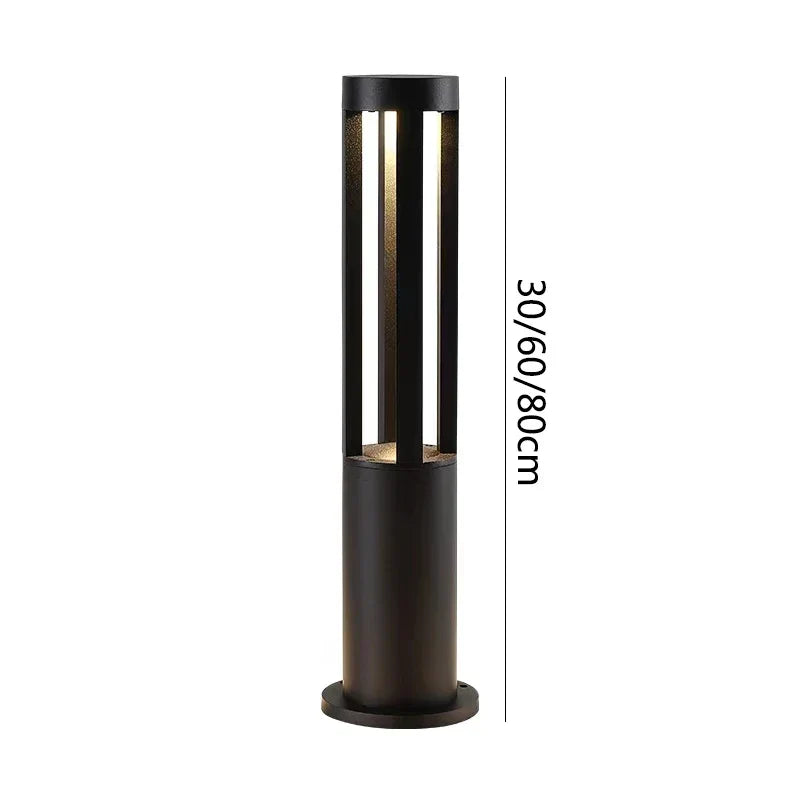 DecorBites™ Aluminum LED Garden Light Waterproof Landscape Lamp for Outdoor Courtyard and Lawn