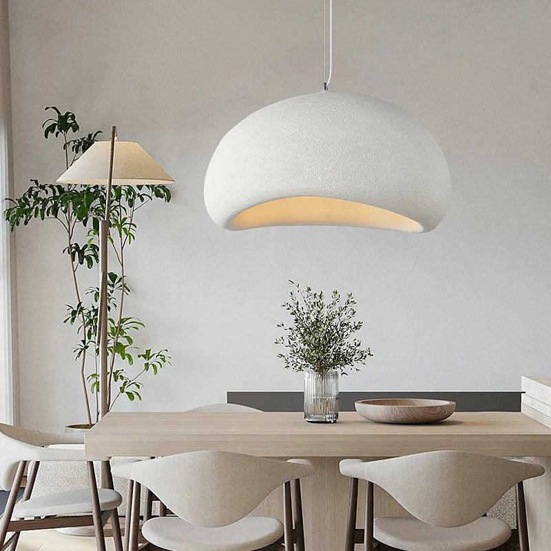 DecorBites™ Handmade Wabi Sabi LED Chandelier Modern Bedroom Lighting Pendant Lamp