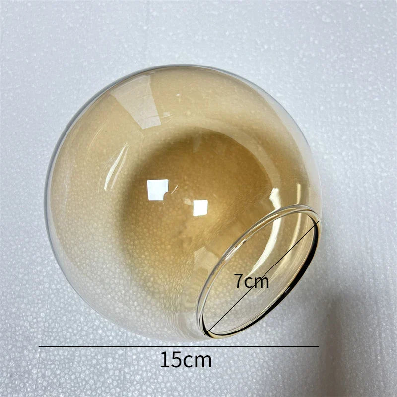 DecorBites™ Glass Ball Pendant Lamp Stained Wall Fixture Decor Accessories