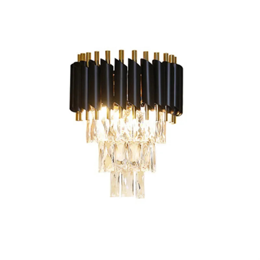 DecorBites™ Crystal LED Wall Sconces: Elegant Lighting for Bedroom, Corridor, Stairs