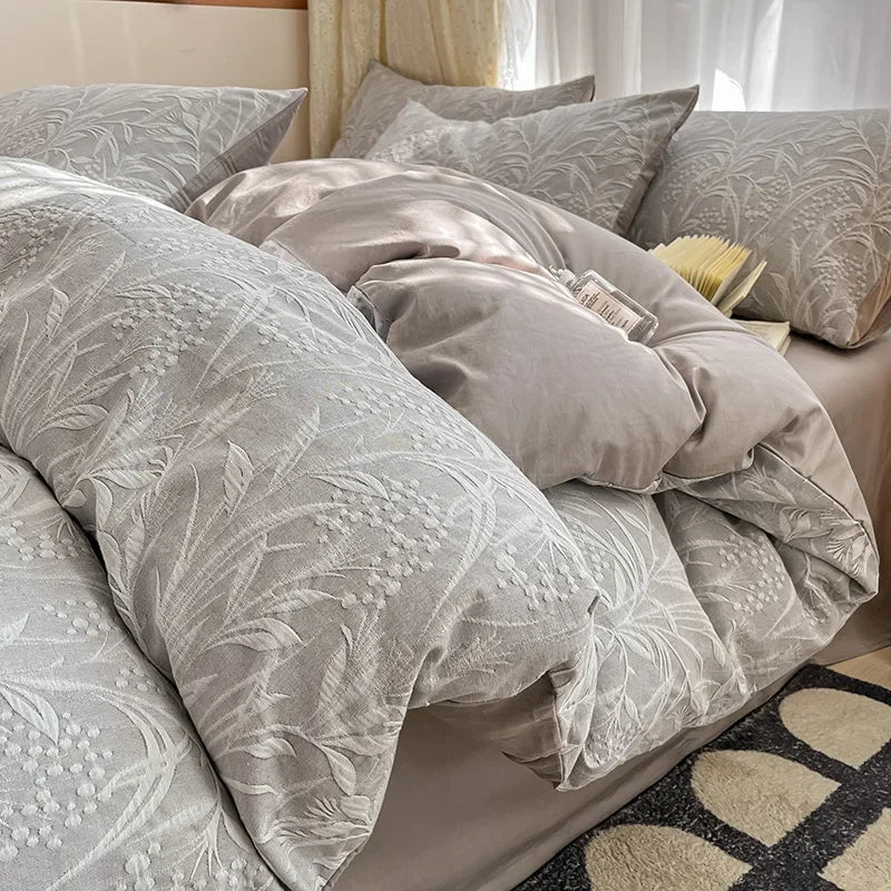 DecorBites™ Cotton Three-Layer 3Pcs Bedding Set - Soft, Breathable, and Comfortable