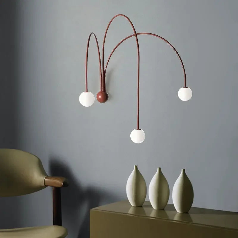 DecorBites™ Glass Ball Modern Wall Lamp for Living Room & Bedroom