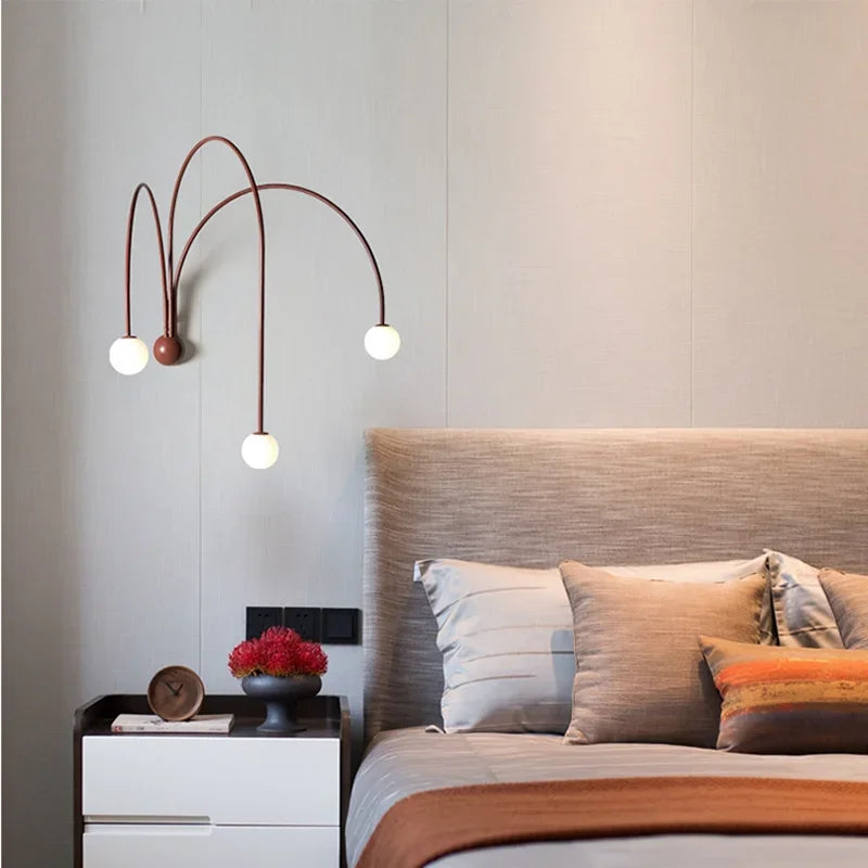 DecorBites™ Glass Ball Modern Wall Lamp for Living Room & Bedroom