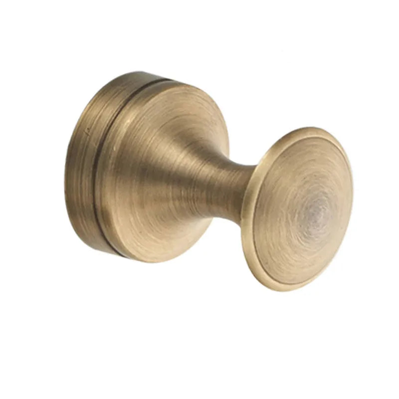 DecorBites™ Bronze Bathroom Accessories Set: Towel Rack, Toilet Brush Holder, Soap Dish, Towel Shelf