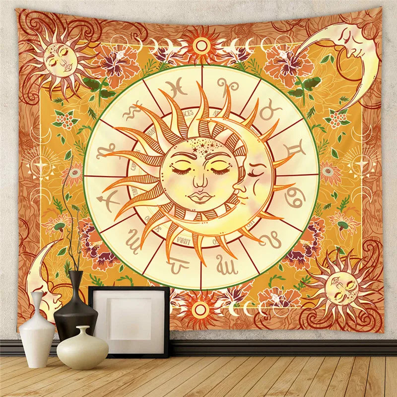 DecorBites™ Bohemian Decorative Tapestry Yoga Mat Sofa Blanket