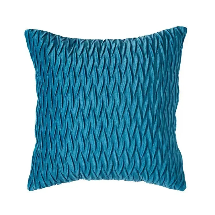 DecorBites™ Houndstooth Cushion Cover 30x50cm Black and White Bow Waist Pillow Case
