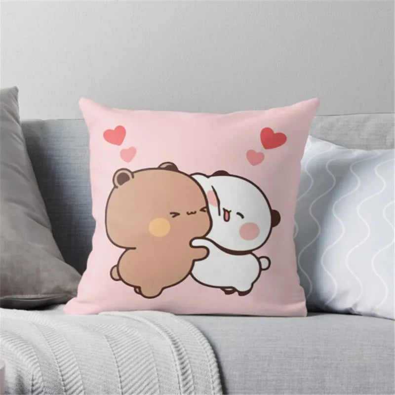 DecorBites™ Cartoon Animal Printed Pillowcase - Cute & Cozy Sofa Cushion Cover