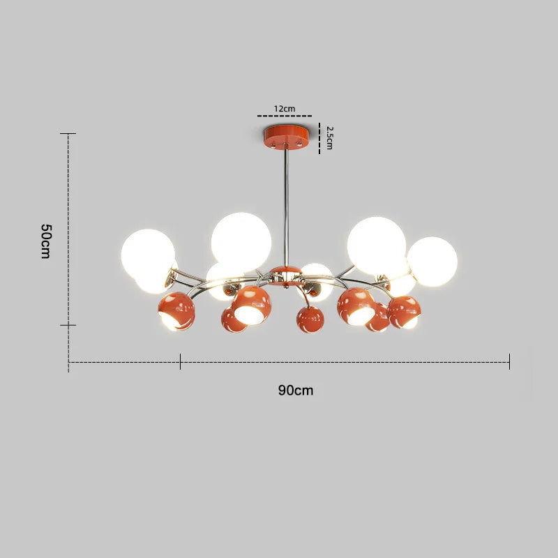 DecorBites™ French Cream Living Room Pendant Lamp Magic Bean Restaurant Bauhaus Medieval Bedroom