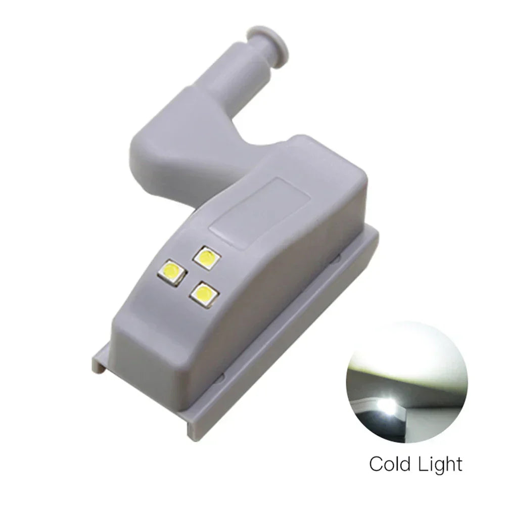DecorBites™ LED Hinge Sensor Lights for Cabinet Wardrobe Kitchen Closet Bedroom