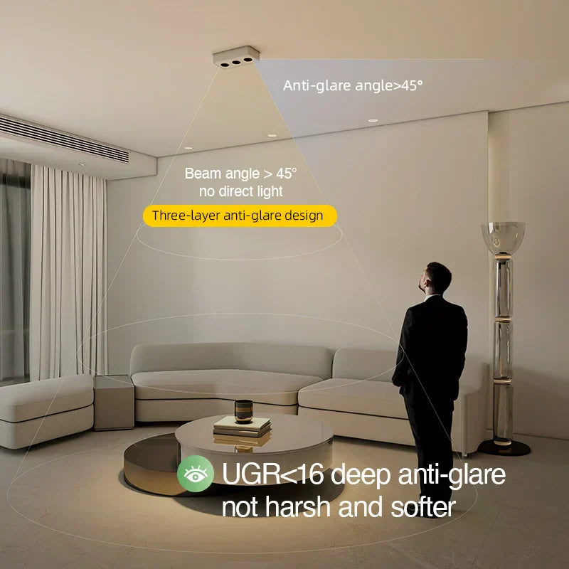 DecorBites™ 36W LED Surface Mounted Ceiling Light for Foyer Living Room