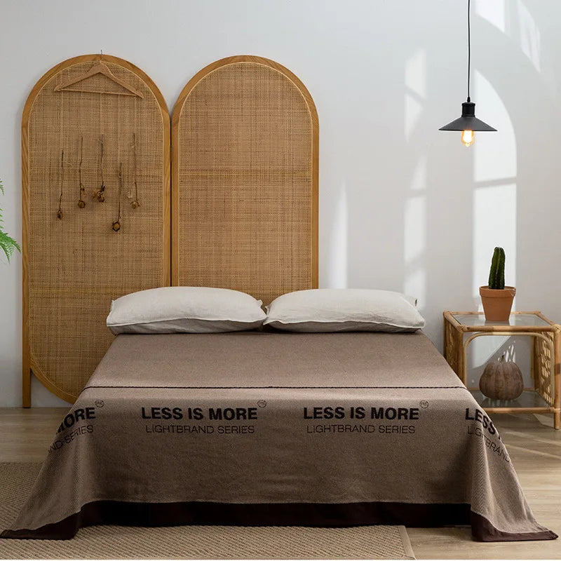 DecorBites™ Luxe Cotton Blanket - Premium Quality, 200*230 150*200, Perfect for Sofa or Bed