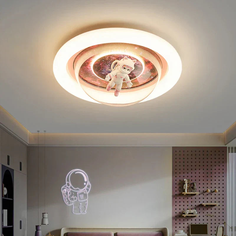 DecorBites™ Astronaut LED Ceiling Lights for Children's Room and Bedroom