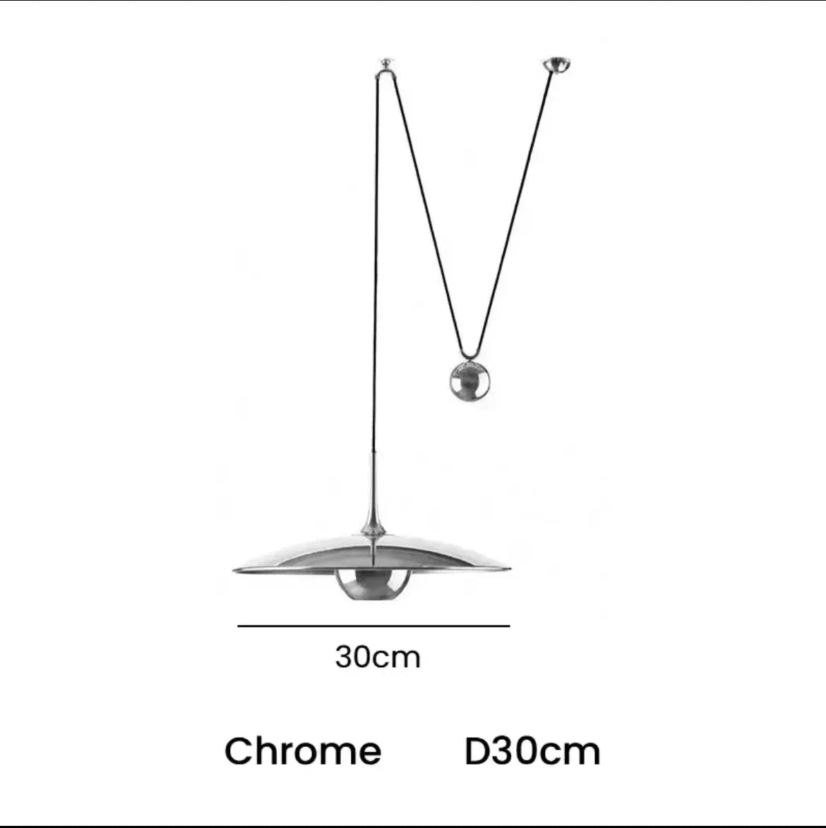 DecorBites™ LED Pendant Lighting Lamp for Bedroom Dining Room Bedside, Adjustable Hanging Light Fixture