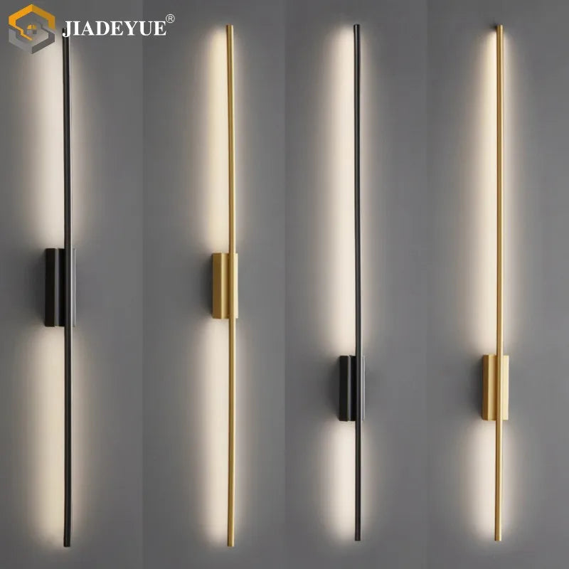 DecorBites™ LED Strip Copper Wall Lamp for Living Room Bedroom Corridor Hallway