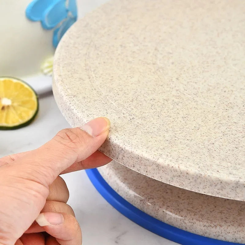 DecorBites™ Cake Decorating Turntable Stand: Rotating Stable Round Cake Table for Baking