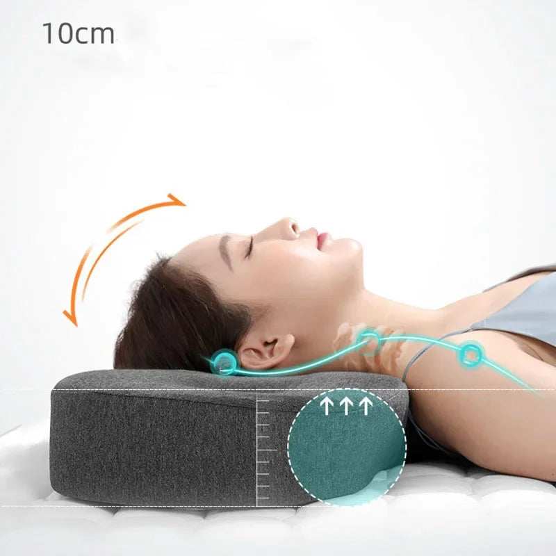 DecorBites™ Butterfly Memory Foam Cervical Health Care Pillow for Neck Orthopaedic Support