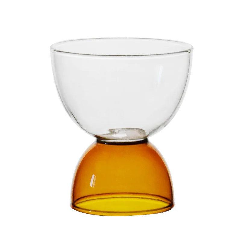 DecorBites™ Dessert Ice Cream Cup Glass Cold Drink Cocktail Juice Jelly Cup.