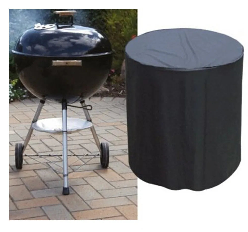 DecorBites™ BBQ Grill Cover: Outdoor Waterproof Protector for Gas Charcoal Electric Barbecues