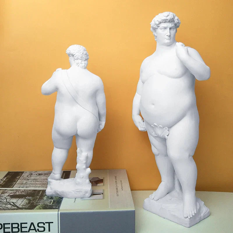 DecorBites™ Abstract Human Body Sculpture Resin Craft Desktop Ornaments Garden Art Decoration