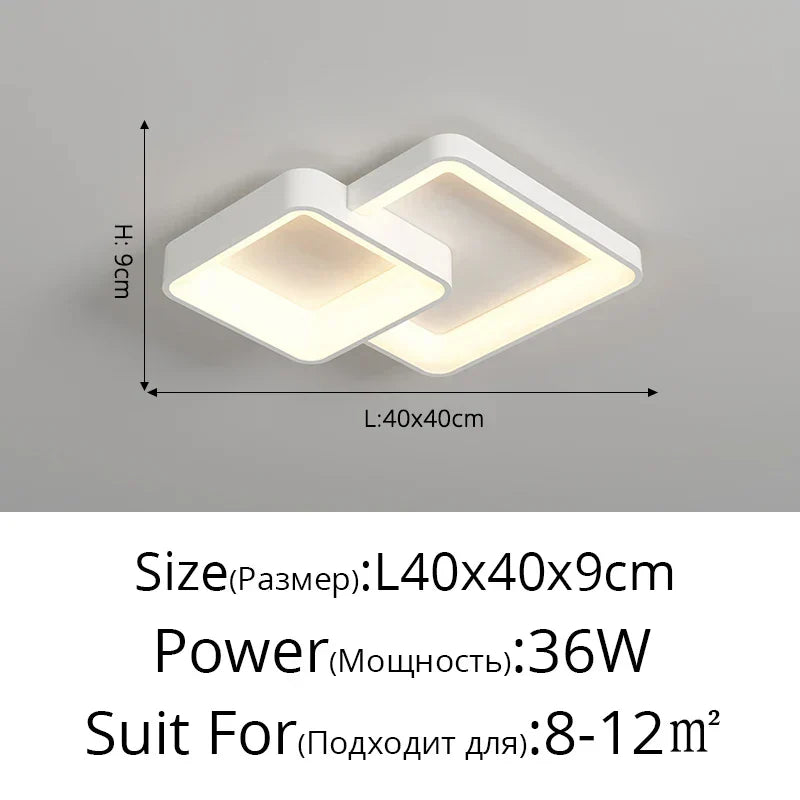 DecorBites™ LED Chandelier: Modern Indoor Lighting for Bedroom, Kitchen, Living Room, Dining Room