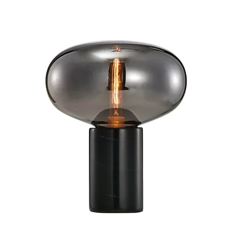DecorBites™ Glass Ball Marble Desk Lamp - Postmodern Minimalist Designer Bedroom Living Room Decoration