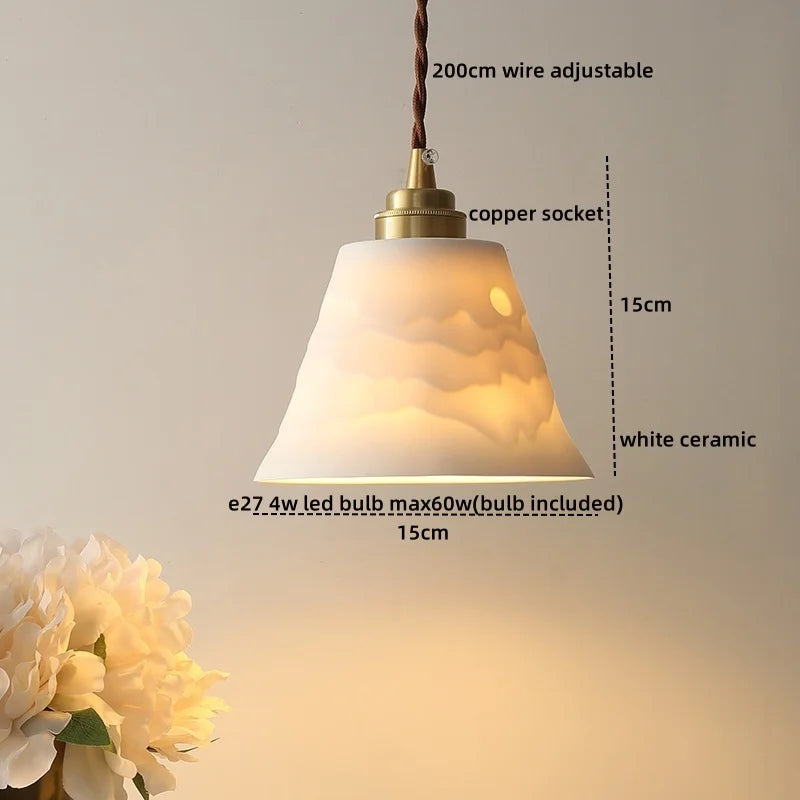 DecorBites™ LED Hanging Lamp Modern Style Nordic Pendant Lights Fixtures for Bedroom Living Room
