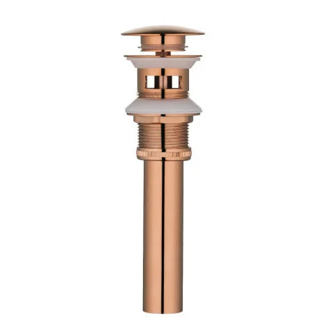 DecorBites™ Gold and White Waterfall Bathroom Basin Faucet Mixer Tap Hot Cold Sink