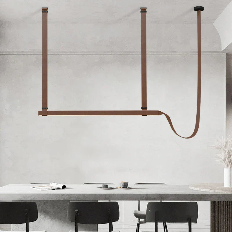 DecorBites™ LED Chandelier for Dining Room Bar Kitchen - Minimalist Art Deco Hang Lamp