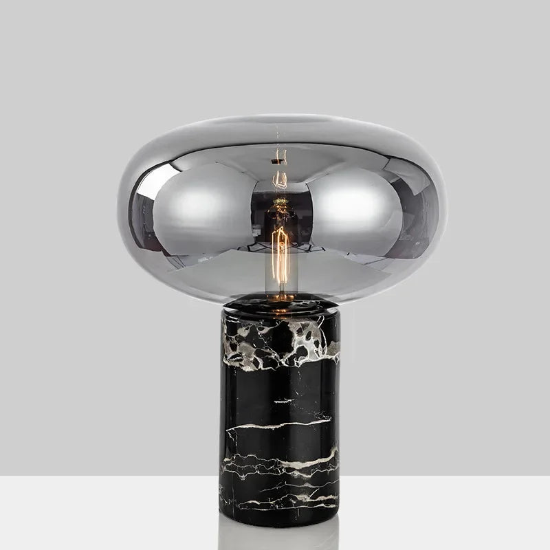 DecorBites™ Glass Ball Marble Desk Lamp - Postmodern Minimalist Designer Bedroom Living Room Decoration