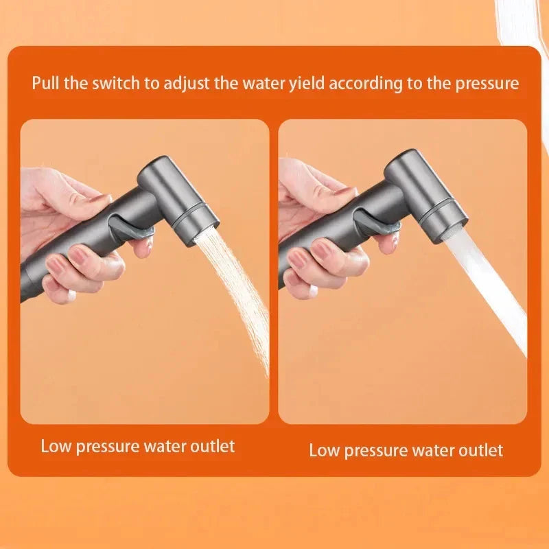 DecorBites™ Hygienic Bidet Sprayer with Double Outlet Valve and Shower Head