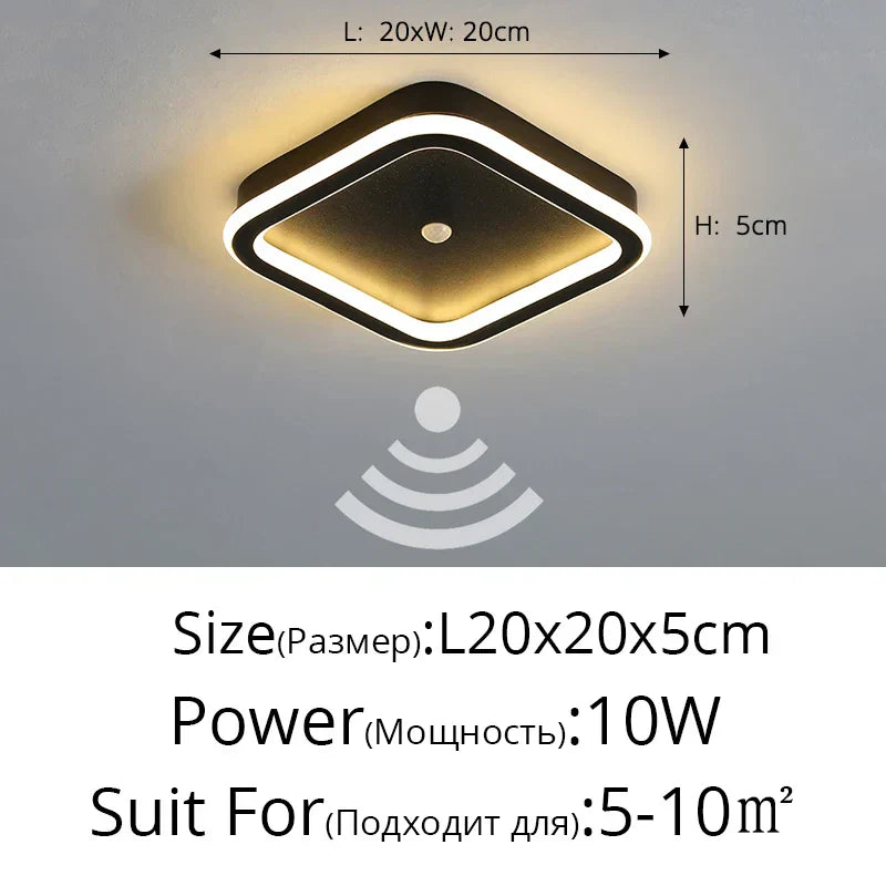 DecorBites™ LED Chandelier Lights with PIR Motion Sensor for Indoor Lighting