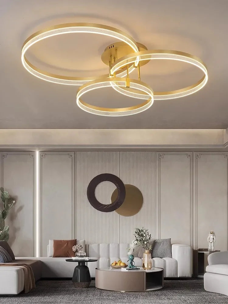 DecorBites™ Acrylic Ceiling Chandelier Lights for Modern Living Room Kitchen Decoration